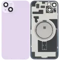 Back Glass w/ MagSafe Magnet For iPhone 14 Plus (Quality - OEM Pull B) (Purple)