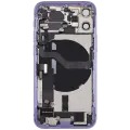 Back Housing W/ Charging Port Flex & Small Parts  For iPhone 12 Mini (EU / Global Version) (Used OEM Pull: Grade C) (Purple)