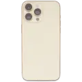 Back Housing W/ Small Parts For iPhone 14 Pro Max (US Version) (Used OEM Pull: Grade C) (Gold)
