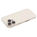 Back Housing W/ Small Parts For iPhone 14 Pro (US Version) (Used OEM Pull: Grade C) (Gold)