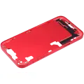 Mid-Frame Housing  W/ Small Parts For iPhone 14 Plus (EU / Global Version) (Used OEM Pull: Grade C) (Red)