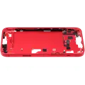 Mid-Frame Housing  W/ Small Parts For iPhone 14 Plus (EU / Global Version) (Used OEM Pull: Grade C) (Red)