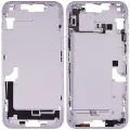 Mid-Frame Housing  W/ Small Parts For iPhone 14 Plus (EU / Global Version) (Used OEM Pull: Grade C) (Purple)