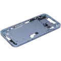 Mid-Frame Housing  W/ Small Parts For iPhone 14 Plus (EU / Global Version) (Used OEM Pull: Grade B) (Blue)