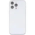 Back Housing W/ Small Parts For iPhone 14 Pro Max (US Version) (Used OEM Pull: Grade C) (Silver)