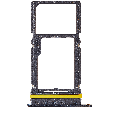 Single Sim Card Tray For Samsung Galaxy A17 5G (A176 / 2025) (Premium) (Black)