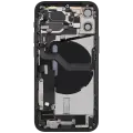 Back Housing W/ Charging Port Flex & Small Parts  For iPhone 12 Mini (EU / Global Version) (Used OEM Pull: Grade B) (Black)