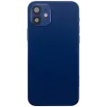 Back Housing W/ Charging Port Flex & Small Parts  For iPhone 12 Mini (EU / Global Version) (Used OEM Pull: Grade C) (Blue)