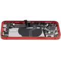 Back Housing W/ Charging Port Flex & Small Parts  For iPhone 12 Mini (US Version) (Used OEM Pull: Grade C) (Red)