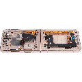 Inner OLED Assembly With Frame For Samsung Galaxy Z Flip 4 5G (US & International Version) (Refurbished) (Pink Gold)