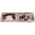 Inner OLED Assembly With Frame For Samsung Galaxy Z Flip 4 5G (US & International Version) (Refurbished) (Pink Gold)