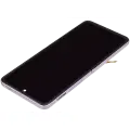 Inner OLED Assembly With Frame For Samsung Galaxy Z Flip 3 5G (US & International) (Refurbished) (Lavender)