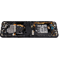 Inner OLED Assembly With Frame For Samsung Galaxy Z Flip 3 5G (US & International) (Refurbished) (Phantom Black)