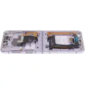 Inner OLED Assembly With Frame Compatible For Samsung Galaxy Z Flip 4 5G (F721) (US & International Version) (Aftermarket Plus) (Bora Purple)