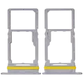 Dual Sim Card Tray For Samsung Galaxy A17 5G (A176 / 2025) (Premium) (Gray)