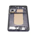 Mid-Frame Housing Compatible For Samsung Galaxy S25 Edge 5G (US & International Version) (Titanium Jetblack)