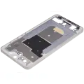 Mid-Frame Housing Compatible For Samsung Galaxy S25 Edge 5G (US & International Version) (Titanium Icyblue / Titanium Silver)