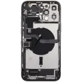 Back Housing W/ Charging Port Flex & Small Parts  For iPhone 12 Pro Max (US Version) (Used OEM Pull: Grade B) (Graphite)