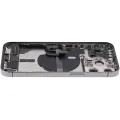 Back Housing W/ Charging Port Flex & Small Parts  For iPhone 13 Pro (EU / Global Version) (Used OEM Pull: Grade A) (Graphite)
