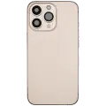 Back Housing W/ Charging Port Flex & Small Parts  For iPhone 13 Pro (EU / Global Version) (Used OEM Pull: Grade B) (Gold)
