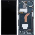 OLED Assembly With Frame For Samsung Galaxy S22 Ultra 5G (US & International Version) (Aftermarket Plus) (120Hz) (Green)