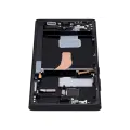 OLED Assembly With Frame For Samsung Galaxy S22 Ultra 5G (US & International Version) (Aftermarket Plus) (120Hz) (Graphite / Sky Blue / Red)