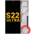 OLED Assembly With Frame For Samsung Galaxy S22 Ultra 5G (US & International Version) (Refurbished) (Phantom White)