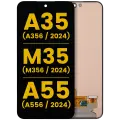 OLED Assembly Without Frame For Samsung Galaxy A35 5G (A356 / 2024) / M35 (M356 / 2024) / A55 (A556 / 2024) (Refurbished) (All Colors) 