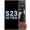 OLED Assembly With Frame For Samsung Galaxy S23 Ultra 5G (US & International) (Service Pack) (Graphite)