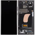 OLED Assembly With Frame For Samsung Galaxy S23 Ultra 5G (US & International) (Service Pack) (Graphite)