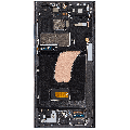 OLED Assembly With Frame For Samsung Galaxy S23 Ultra (US & International) (Aftermarket Plus) (Graphite)