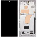 OLED Assembly With Frame For Samsung Galaxy S23 Ultra (US & International) (Aftermarket Plus) (120Hz) (Sky Blue)