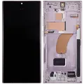 OLED Assembly With Frame For Samsung Galaxy S23 Ultra (US & International) (Aftermarket Plus) (120Hz) (Lavender)