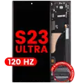 OLED Assembly With Frame For Samsung Galaxy S23 Ultra (US & International) (Aftermarket Plus) (120Hz) (Graphite)