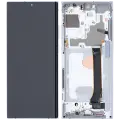 OLED Assembly With Frame For Samsung Galaxy Note 20 Ultra 5G (Aftermarket Plus) (120Hz) (Mystic White)