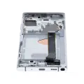 OLED Assembly With Frame For Samsung Galaxy Note 20 Ultra 5G (Aftermarket Plus) (120Hz) (Mystic White)
