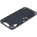 Mid-Frame Housing  W/ Charging Port Flex & Small Parts  For iPhone 14 Plus (US Version) (Used OEM Pull: Grade A) (Midnight)