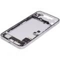 Mid-Frame Housing  W/ Charging Port Flex & Small Parts  For iPhone 14 Plus (US Version) (Used OEM Pull: Grade A) (Purple)