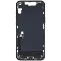 Mid-Frame Housing  W/ Charging Port Flex & Small Parts  For iPhone 14 Plus (US Version) (Used OEM Pull: Grade B) (Midnight)