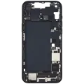 Mid-Frame Housing  W/ Charging Port Flex & Small Parts  For iPhone 14 Plus (US Version) (Used OEM Pull: Grade B) (Midnight)