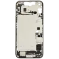 Mid-Frame Housing  W/ Charging Port Flex & Small Parts  For iPhone 14 Plus (US Version) (Used OEM Pull: Grade C) (Starlight)