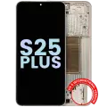 OLED Assembly With Frame For Samsung Galaxy S25 Plus 5G (US & International Version) (Service Pack) (Pink Gold)