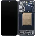 OLED Assembly With Frame For Samsung Galaxy S25 Plus 5G  (US & International Version) (Aftermarket Plus) (Blue Black)