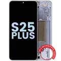 OLED Assembly With Frame For Samsung Galaxy S25 Plus 5G (US & International Version) (Service Pack) (Icy Blue)