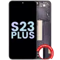 OLED Assembly With Frame For Samsung Galaxy S23 Plus 5G (US & International) (Service Pack) (Phantom Black)