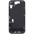 Mid-Frame Housing  W/ Charging Port Flex & Small Parts  For iPhone 15 (EU / Global Version) (Used OEM Pull: Grade A) (Black)