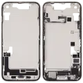 Mid-Frame Housing  W/ Charging Port Flex & Small Parts  For iPhone 14 (EU / Global Version) (Used OEM Pull: Grade A) (Starlight)
