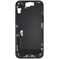 Mid-Frame Housing  W/ Charging Port Flex & Small Parts  For iPhone 15 Plus (US Version) (Used OEM Pull: Grade B) (Black)