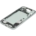 Mid-Frame Housing  W/ Charging Port Flex & Small Parts  For iPhone 15 Plus (US Version) (Used OEM Pull: Grade B) (Green)