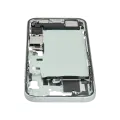 Mid-Frame Housing  W/ Charging Port Flex & Small Parts  For iPhone 15 Plus (US Version) (Used OEM Pull: Grade B) (Green)